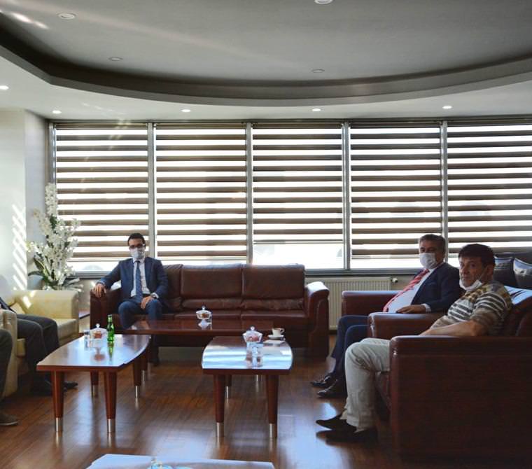 Konya Vergi Denetim Kurulu Başkanı Sayın Serkan Baş'ın Odamızı Ziyareti