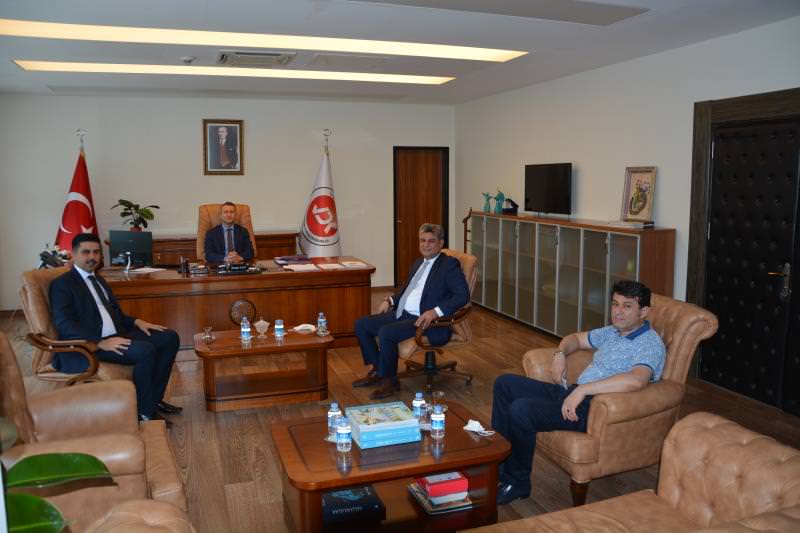Vergi Denetim Kurulu Konya Denetim Daire Başkanı Mustafa Sefa KARA yı Ziyaretimiz
