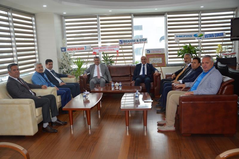 Aksaray, Kırşehir ve Yozgat SMMM Odalarının Başkan ve Yöneticilerinin Hayırlı Olsun Ziyaretleri